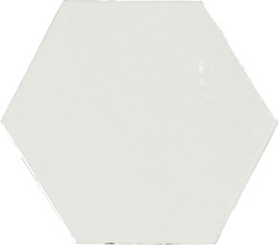 Zellige Hexa White 10,8x12,4