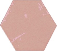 Zellige Hexa Pink 10,8x12,4