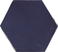 Zellige Hexa Cobalt 10,8x12,4