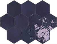 Zellige Hexa Cobalt 10,8x12,4-2