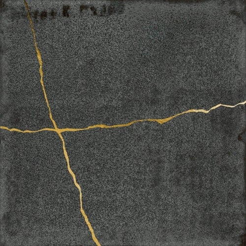 Enso Kintsugi Graphite 12,5x12,5