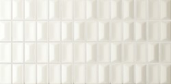 3D Bars Diamond Quartz Matt 12,5x25