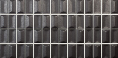 3D Bars Diamond Onix Matt 12,5x25