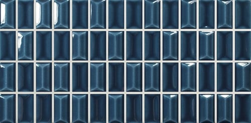 3D Bars Diamond Sapphire Gloss 12,5x25