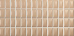 3D Bars Bevel Topaz Matt 12,5x25
