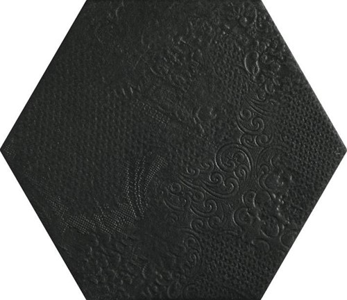 Hex25 Milano Black 25x22