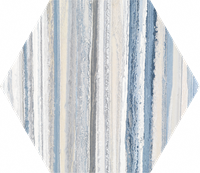 Hex25 Flow Blue Hex 25x22
