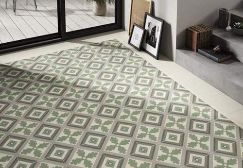 Riviera St. Tropez Green 25x25-2