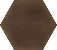 Hexagono Figuli Brown 15x17