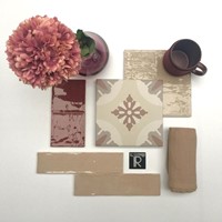 evora met taupe en bordeaux