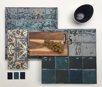 Atelier Bleu Marine Glossy 10x10-3