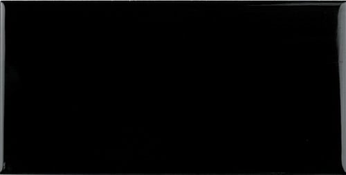 Liso 7,5x15 Negro