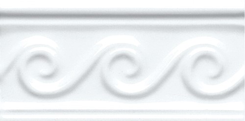 Neri Relieve Olas 7,5x15 Blanco Z