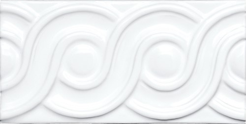 Neri Relieve Clasico Blanco Z 7,5x15