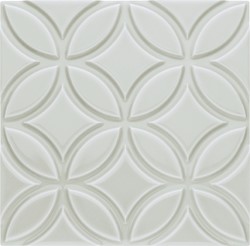 Neri Liso Botanical Silver Mist 15x15