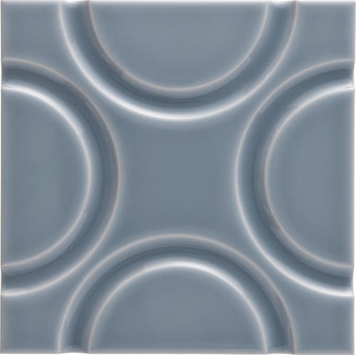 Liso Geo Storm Blue 15x15