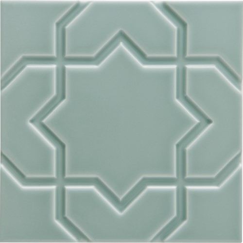 Liso Star 15x15 Sea Green