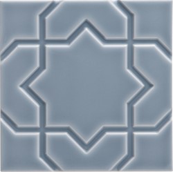 Neri Liso Star 15x15 Storm Blue