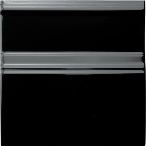 Neri Rodapie Clasico 15x15 Negro