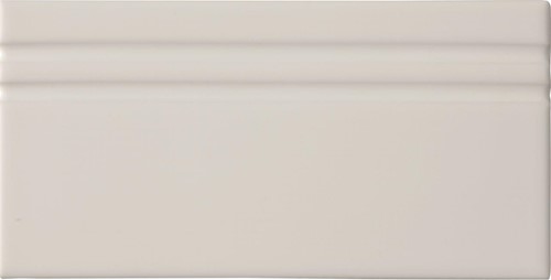 Rivièra Rodapie Lido White 10x20