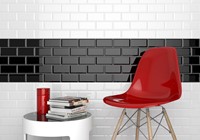 Madrid Metro Negro Brillo 7,5x7,5 Hoekjes-2