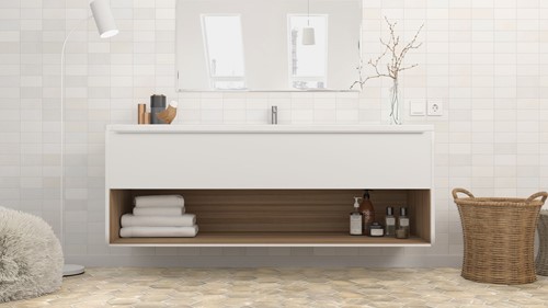 Fez White Matt 6,2x12,5-3