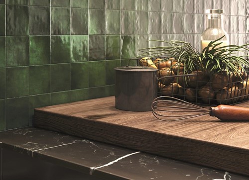 Zellige Classique Olive 10x10-3