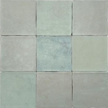 Atelier Vert d'Eau Mat 10x10-2