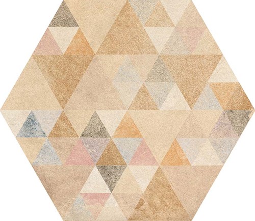 Laverton Hexágono Benenden Multicolor 23x26,6