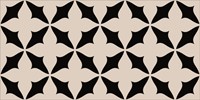 Rivoli Décor Vainilla Caumartin Negro 10x20