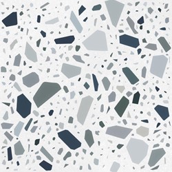 Confetti Bianco Petrolio 18,6x18,6