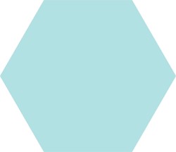 Hex25 Basic Aqua 25x22