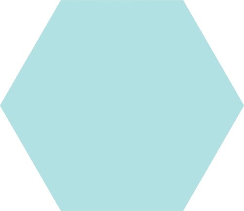 Hex25 Basic Aqua 25x22