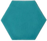Malaga Exagono 10x11,5 Verde Azulado