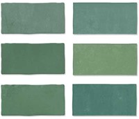 Fez Emerald Matt 6,2x12,5-2