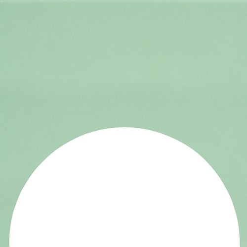 Färgblock Decoro Cirkel-Out Menta Matt 15x15 set van 12