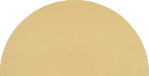 Färgblock Decoro Cirkel-In Senape Matt 6,5x13,5 set van 12