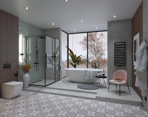 La Madeleine Flow Marron 20x20-3