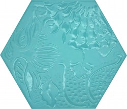 Hex25 Gaudi Lux Aqua 25x22