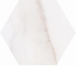 Marble Line Hexagono Diamond Gold Mate 15x17