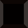 Madrid Metro Negro Brillo 7,5x7,5 Hoekjes