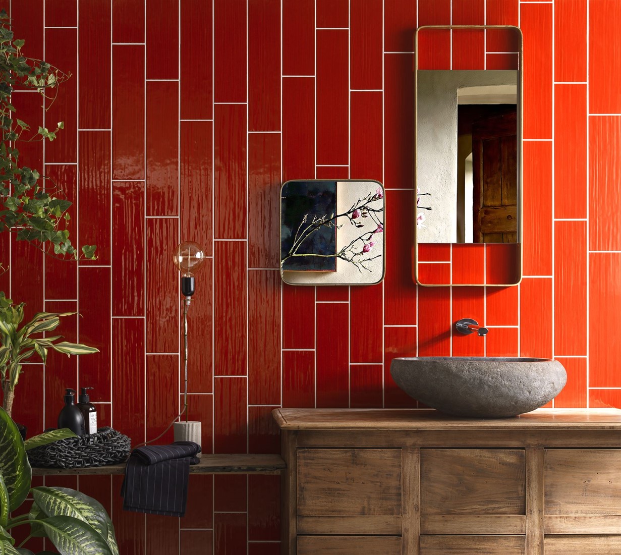 Paintboard Rosso 10x40 TP1412 € 84,95 m² Cottoceramix