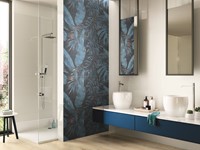 Silk Décor Set(2) Lost Paradise Blue 40x120-2