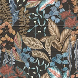 Silk Décor Set(3) ABC Biba Graphite 40x120