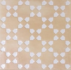 Bejmat Decor Biscuit White 15x15