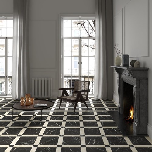 Marmorea Nero Marquinia Ret. 7,5x30-2