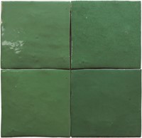 Zelij Verde Botella 10x10-2